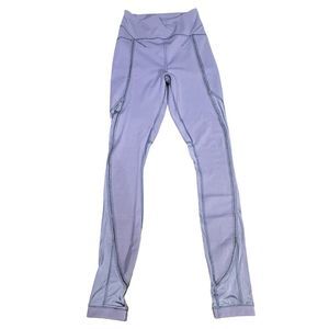 Lululemon Athletica Women's Purple Pull On Elasticized Waistband Leggings Size 4